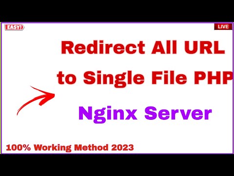 How to redirect all files and folder to single php file - Ngnix Server