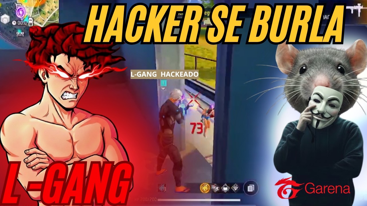 NIÑO RATA HACKEA A L-GANG EN DIRECTO *SE ENOJA* 👹