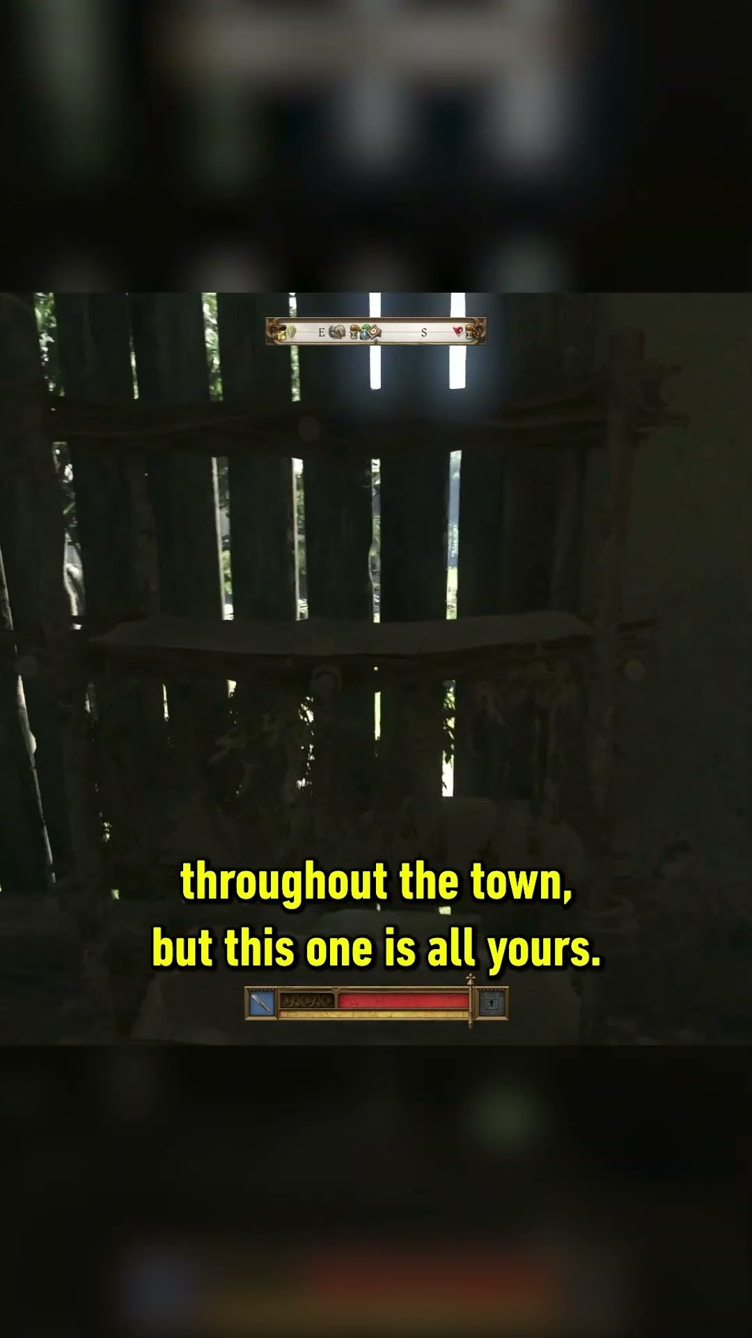 You can safely craft in this shack in Kingdom Come: Deliverance II. Presented by @kingdomcomeRPG