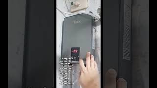 Tixx Water Heater LCD Touch Screen