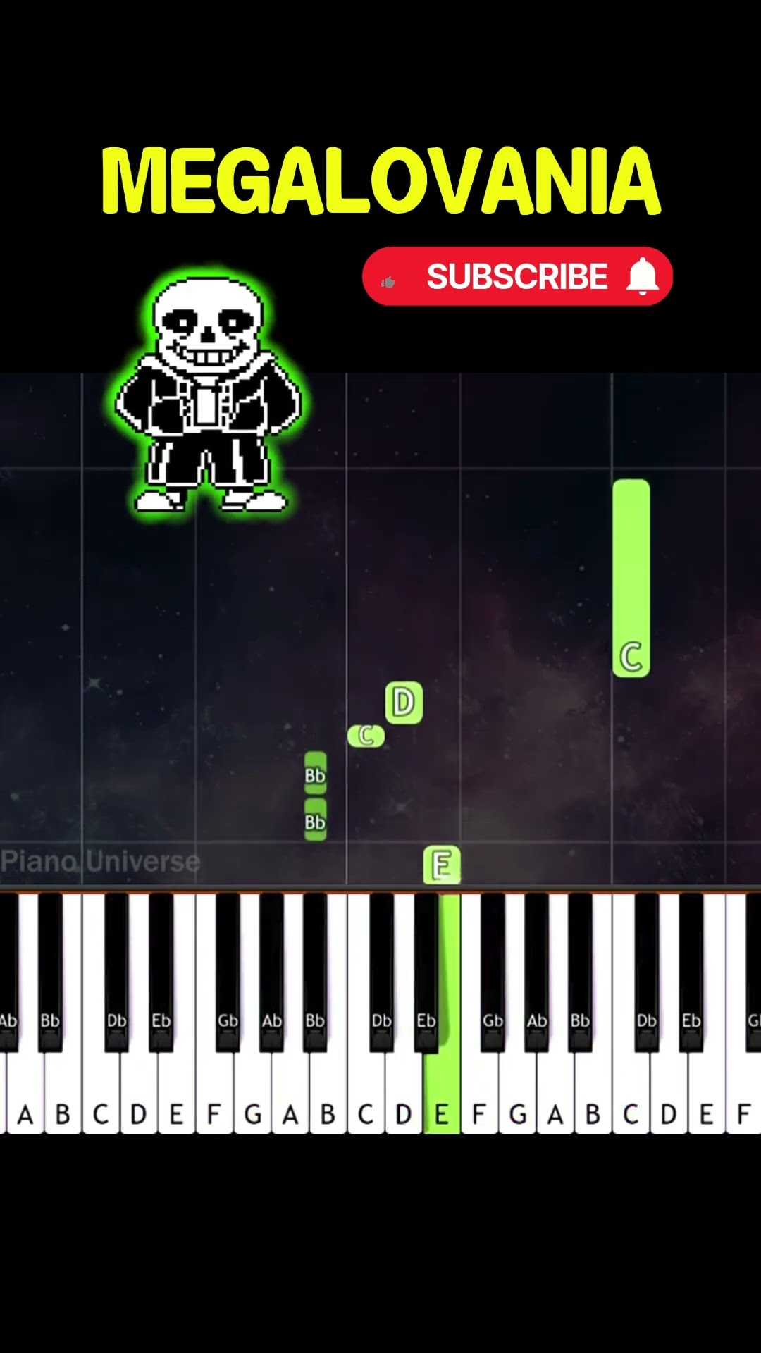 How To Play MEGALOVANIA Undertale Easy Piano TUTORIAL YouTube Oar2 