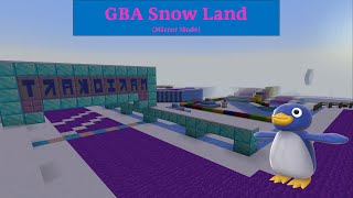 Mario Kart Minecraft - GBA Snow Land Mirror Mode