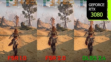 Horizon Zero Dawn FSR 2.0 Mod | 1440p FSR 1.0 vs FSR 2.0 vs DLSS 2.4 Comparison | RTX 3080