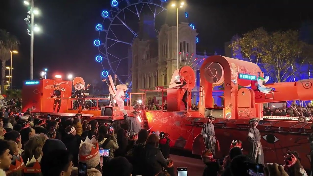 Barcelona Cabalgata de los Reyes Magos (Three Kings Parade 2025)