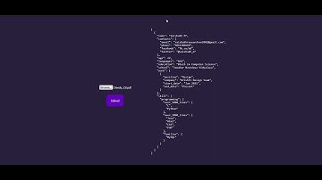 CV-PARSER project with React and Flask