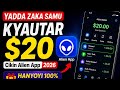 YADDA ZAKA SAMU KYAUTAR $20 CIKIN ALIEN APP 2026