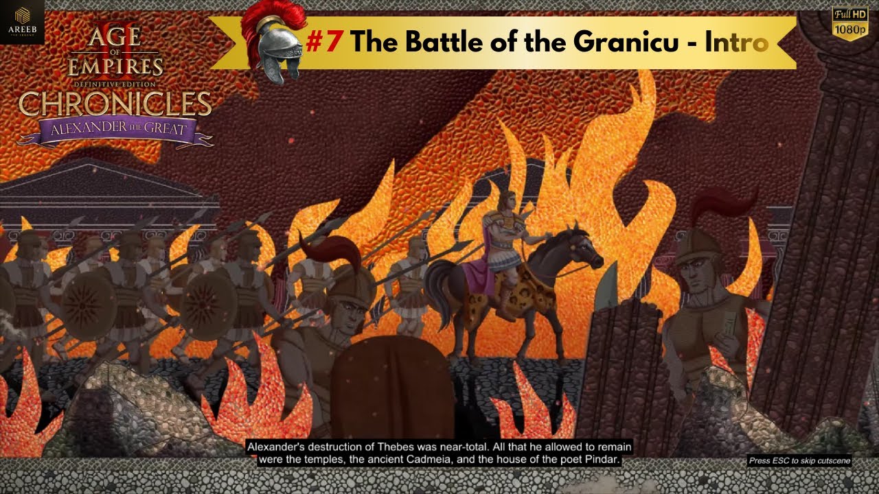 AoE2: DE - The Battle of the Granicus #7 - Alexander the Great Campaign (Intro)