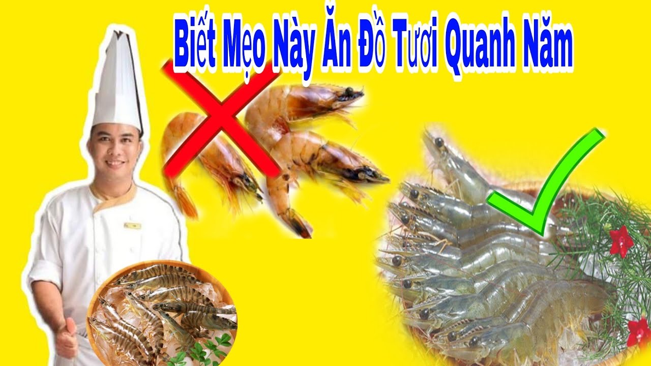 Mẹo Bảo Quản Tôm Mực Tươi Quanh Năm Ít Người Biết - youtube