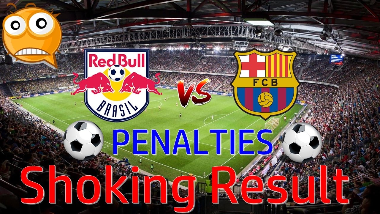 Red Bull FC vs FC Barcelona Penalties | PES 2017 |
