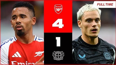 Arsenal vs Bayer Leverkusen 4 - 1 Pre-seasing club friendly