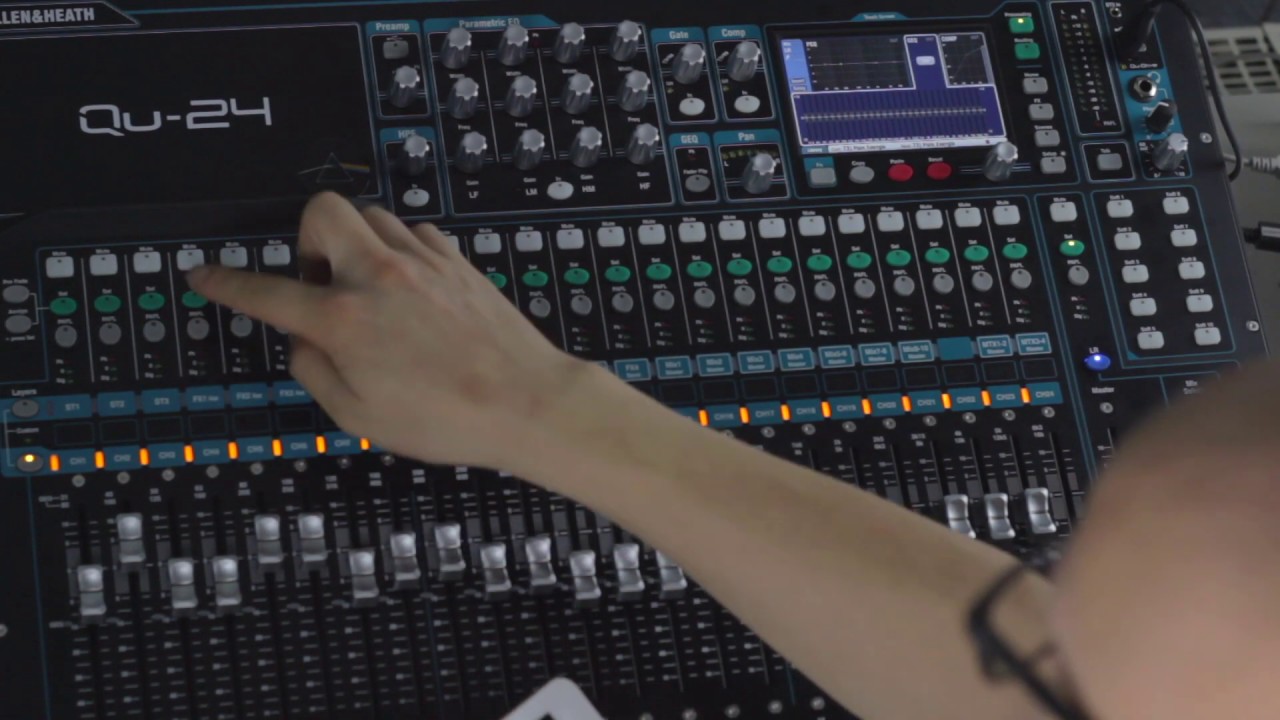 21 Working with an iPad - Allen & Heath Qu-Series