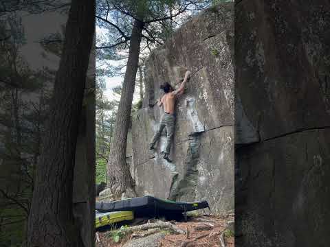 Beta Video for climb Mike's Left v7, Taylors Falls