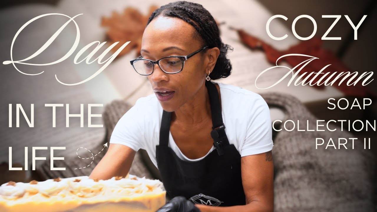 🍂Cozy Autumn Soap Collection Part II -- Handmade with Fall Vibes 🍁 #artisansoap #soapmaking #fall