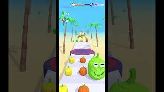 Gameplay top mobile games Relaxing n satisfying game iOS/ANDROID JUICE RUN #shorts Level 261