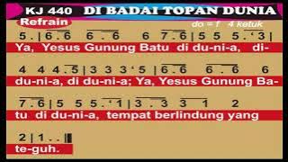 KJ 440. DI BADAI TOPAN DUNIA | Ay. 1-2 | Musik   Vocal