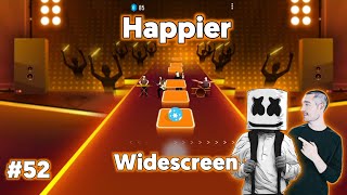 Tiles Hop - Happier - Marshmello ft. Bastille "Widescreen" BeastSentry screenshot 1