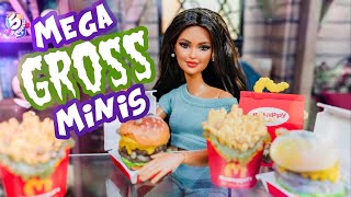 Are Mega Gross Minis Perfect Mini Food For Dolls? Barbie? Monster High?