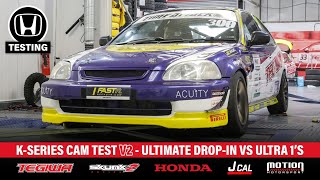 K-SERIES DROP-IN CAMS VS SKUNK2 RACING ULTRA 1 CAM TEST! - SKUNK2, TDi NORTH, DRAG CARTEL, DC5 JDM!