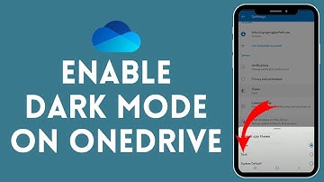 How to Enable Dark Mode on OneDrive Mobile (2024) | Activate Dark Mode on OneDrive Mobile