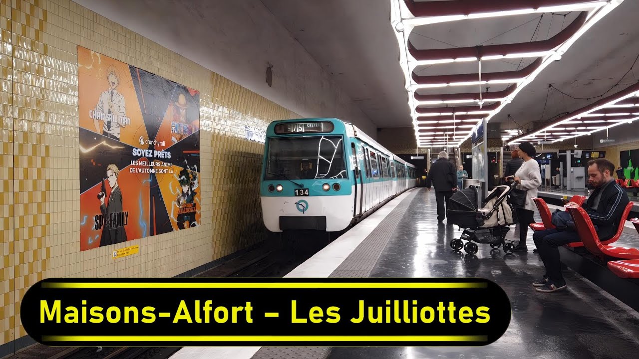 Metro Station Maisons-Alfort – Les Juilliottes - Paris 🇫🇷 - Walkthrough 🚶