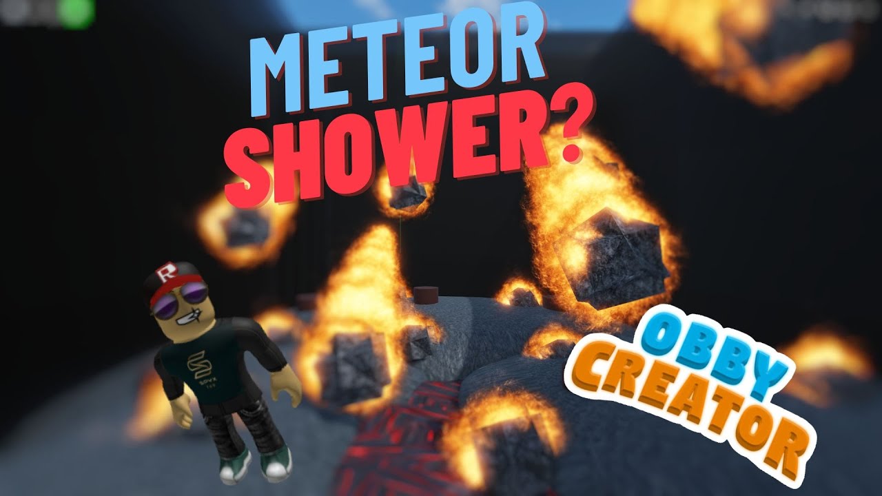 How to Make a Meteor Shower (Roblox Obby Creator) YouTube