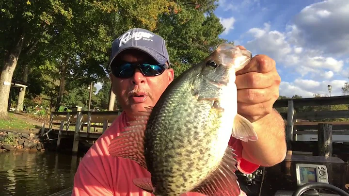 High Rock Lake, NC. - Fall SLAB Crappie Fishing