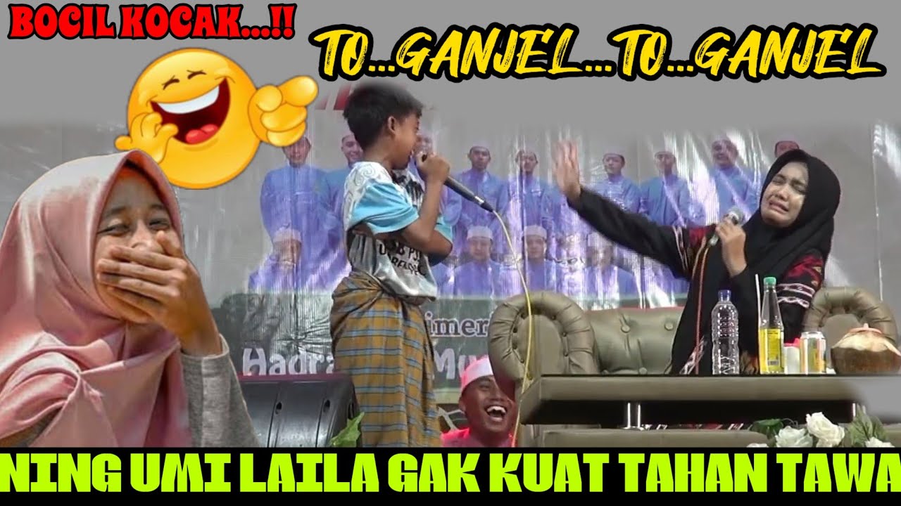 LUCUU...‼ BOCIL KOCLOK BIKIN NING UMI LAILA GAK KUAT TAHAN TAWA