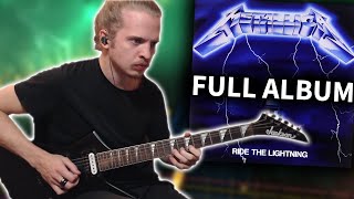 Metallica - "Ride the Lightning" Full Album Guitar Cover (Rocksmith CDLC) JokerTheAnarchist