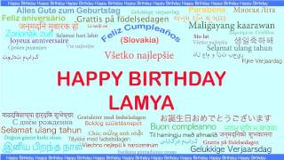 Lamya   Languages Idiomas - Happy Birthday