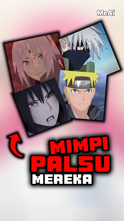 MIMPI MUGEN TSUKUYOMI 4 KARAKTER TERSISA NARUTO SASUKE SAKURA KAKASHI #MeAi #anime #naruto #sasuke