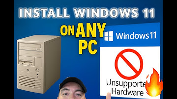 How To Install Windows 11 On Unsupported Hardware