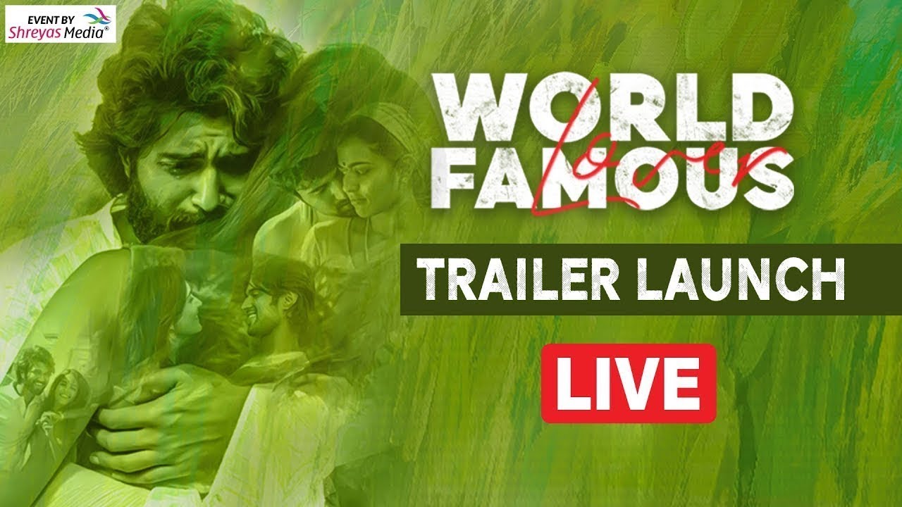 World Famous Lover Pre Release Live | Vijay Devarakonda | Telugu Cinema