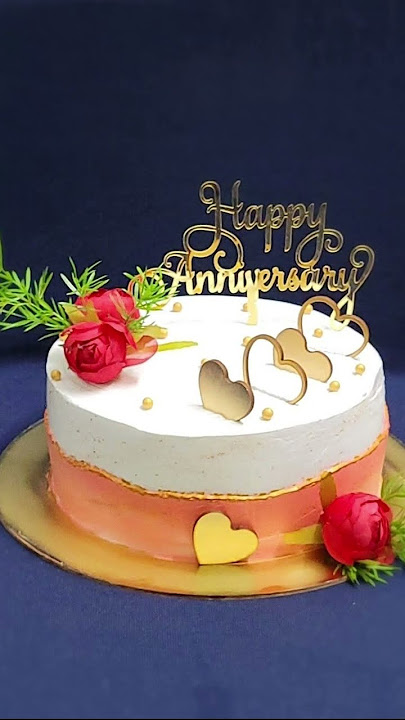 Anniversary Cake 🎂 #themecake #decoration #viralvideo #shortsvideo #explore @Chocobreakshort