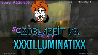 420BLAZEIT vs ILLUMINATI #rekt #shrekt screenshot 4