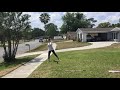 College guard audition routine!