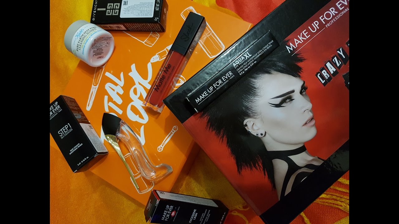 Распаковки и подробный обзор Allurebox Total Look 2 и Mufe 2016