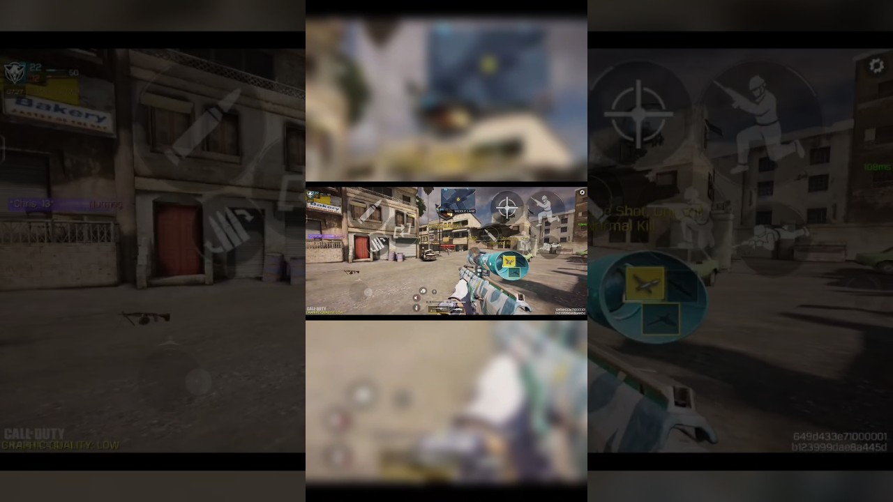 Slowest ADS Smooth Sniping In CODM 😉 