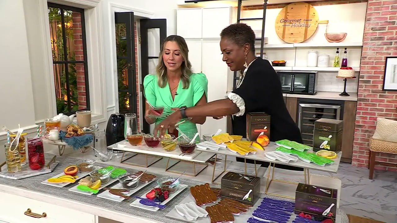 T-Spoons 96 Single Serve Gourmet Tea Filter Spoons on QVC