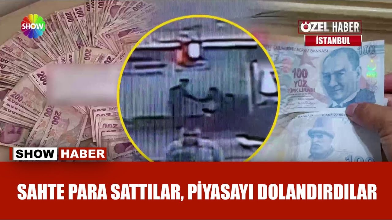 İstanbul'un göbeğinde sahte para ticareti