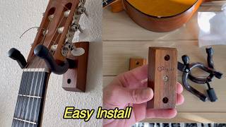 SNIGJAT Guitar Wall Hangers Review and Installation