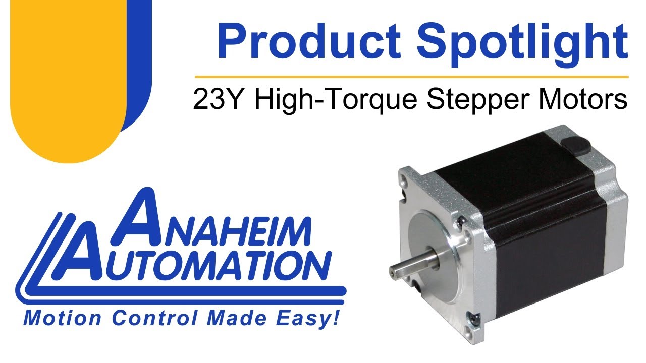 Product Spotlight: 23Y Series NEMA 23 Stepper Motors