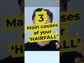 How to Stop Hairfall ✋🏻| 3 Major Factors causing Hair fall #hairfall #hairfallsolution #haircare