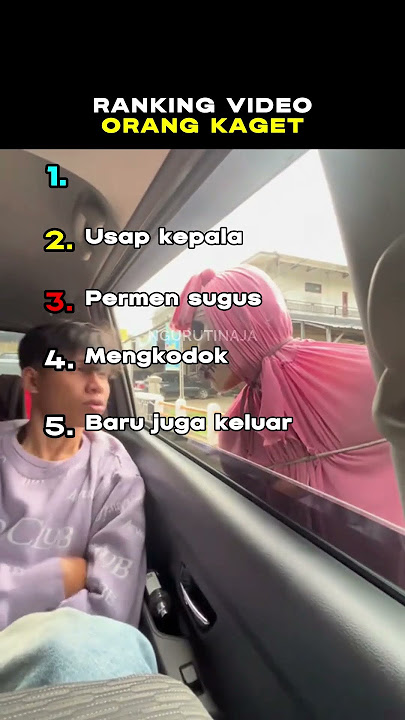Ranking Video Orang Kaget #ranking #top5 #kaget