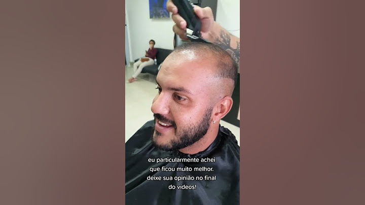 cliente assumiu a careca igual eu! eu achei bem melhor #viral #barbearia #barbeiro