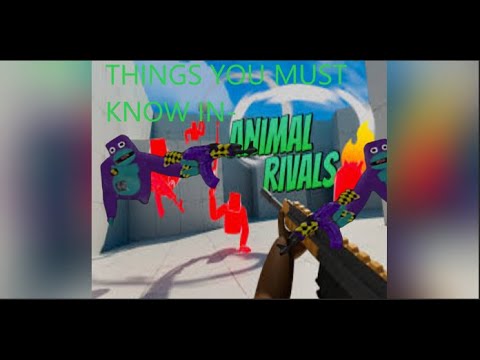 some things you may or may not know about (Animal Rivals) - YouTube