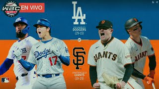 🔴 EN VIVO: Los Ángeles Dodgers vs San Francisco Giants / MLB LIVE - PLAY BY PLAY