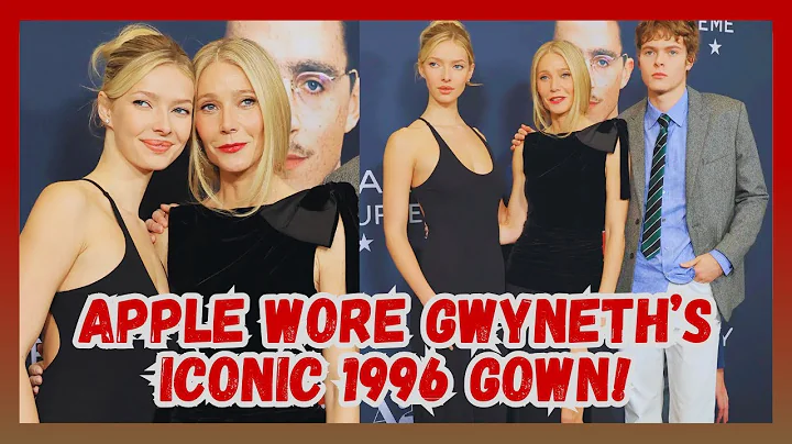 Apple Martin Wears Gwyneth Paltrow's Dress 29 Years Later