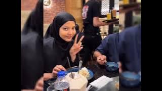 aliff aziz, aisyah spending time with umi ayah