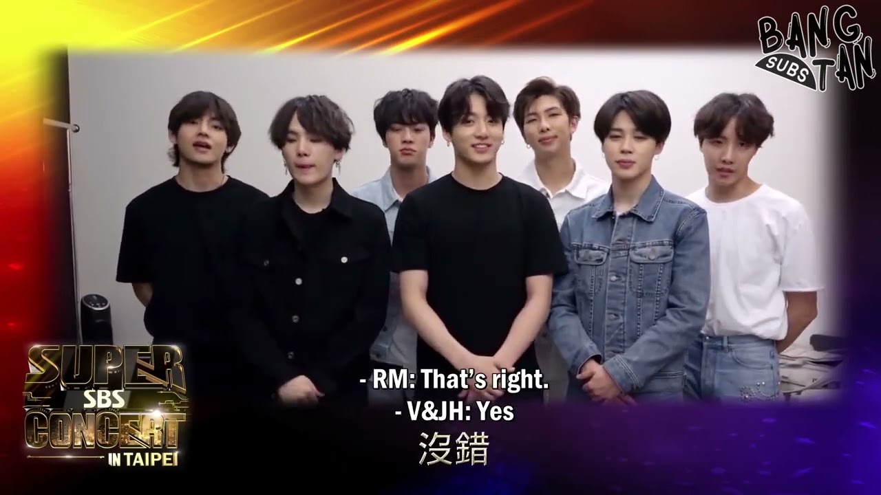 180615 Super Concert In Taipei - BTS who always treasured their