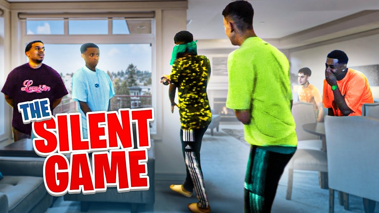 THE SILENT GAME met Kleine John, Chatmo, Ilias Vietto, Charbon en Chavante!🤫😂